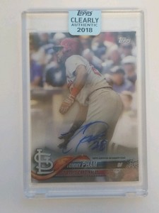 Tommy Pham Autograph