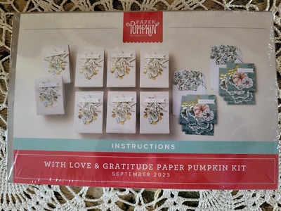 Stampin' Up! WITH LOVE & GRATITUDE Paper Pumpkin ''REFILL'' kit