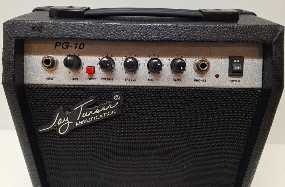 Amplificador de Bajo Guitarra Jay Turser Amplificación PG-10 Amplificador Negro Práctica Viaje Foto 3 de 4