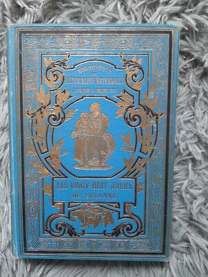 TANTE JANE / DIE ACHTUNDZWANZIG TAGE VON SUZANNE / ALTES BUCH 1898 / Kartonage