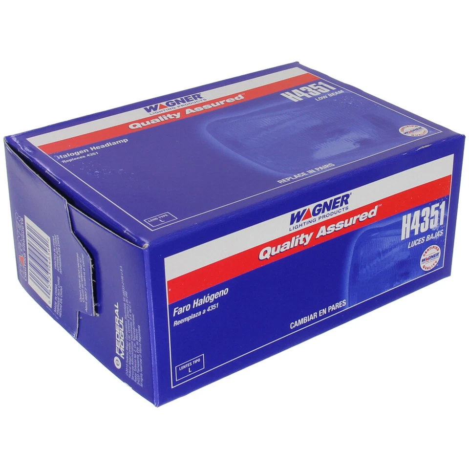 Лампа фары подходит 1991-1996 Pontiac Grand Prix WAGNER LIGHT - Изображение 4 из 4