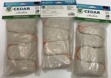 Cedar Fresh Sachets 12-Pack Natural Cedar Blocks for Clothes, Shoes Drawer