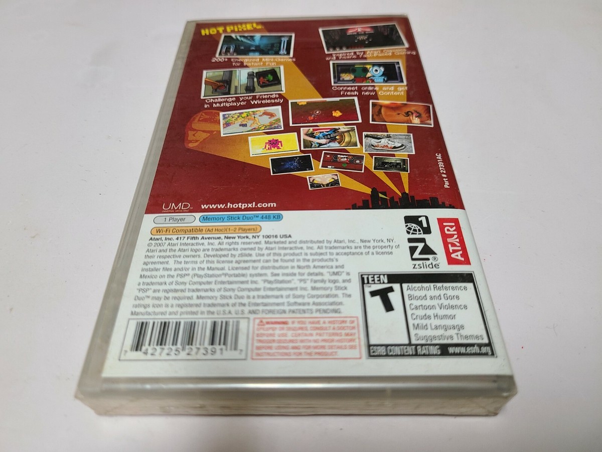 PSP2 カセット Hot PIXEL (PlayStation Portable, 2007) PSP NEW 742725273917| eBay