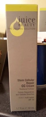 Juice Beauty Stem Cellular Repair CC Cream ''Natural Glow'' Full Size 1.7 oz NIB!