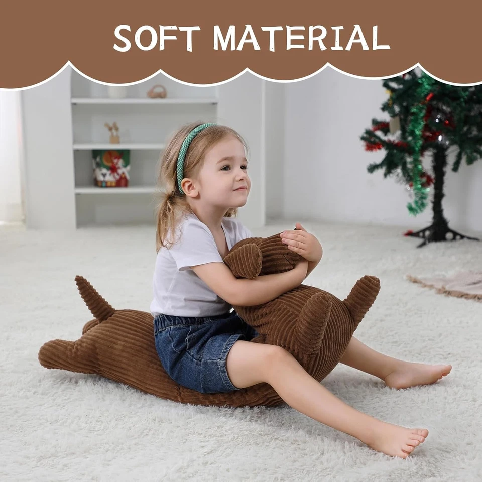 Dachshund Long Plush Pillow Comfortable Huging Plush PIllows Home Decorations - Image 4 of 4