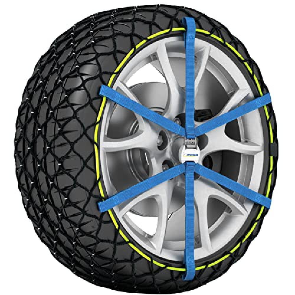 (TG. 19) MICHELIN Easy Grip Cadena de Nieve compuesta, facil de montaje, Evo 19
