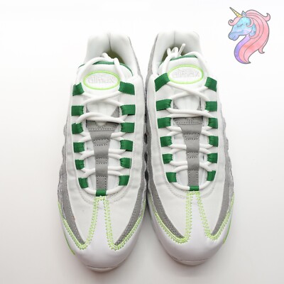 nike air max 95 nrg recycled jersey trainers in white