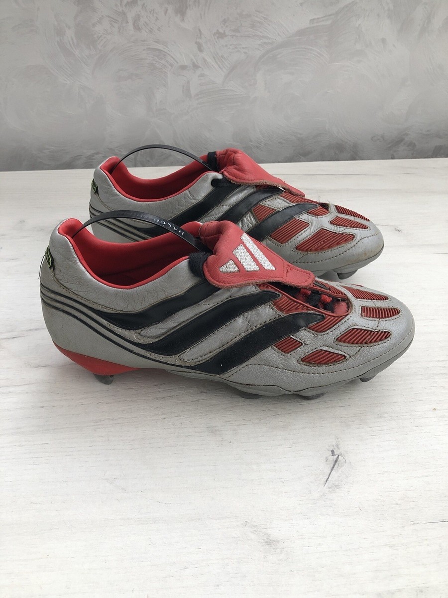 Adidas Predator Precision SG Silver Football Soccer Cleats Adidas Predator Precision SG Silver Football Soccer Cleats