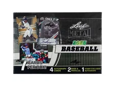 2025 LEAF METAL MLB BASEBALL HOBBY BOX - BRAND NEW - FREE SHIPPING 🔥🔥🔥