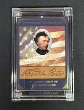 Franklin Pierce 2025 A Word From POTUS Etched Piece Of The White House Relic