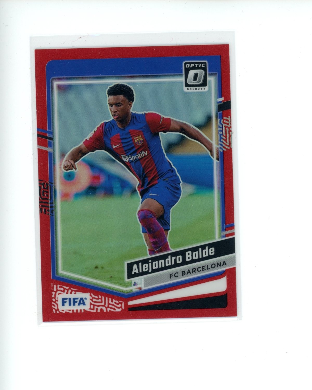 2023-24 Panini Donruss Optic Red Prizm #116 Alejandro Balde #d 290/299
