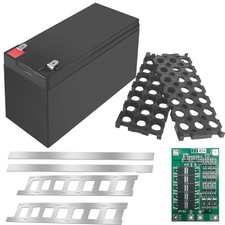 18650 Battery Holder,12V 3S 7P Li-ion DIY Case Holder for 18650 Powerwall Bat...
