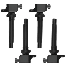 Ignition Coil Set for Suzuki Grand Vitara 2.7L 2006-2008 522140 Electronic Black