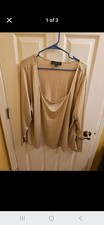 Eloquii Women's Beige Shirt Size 26/28