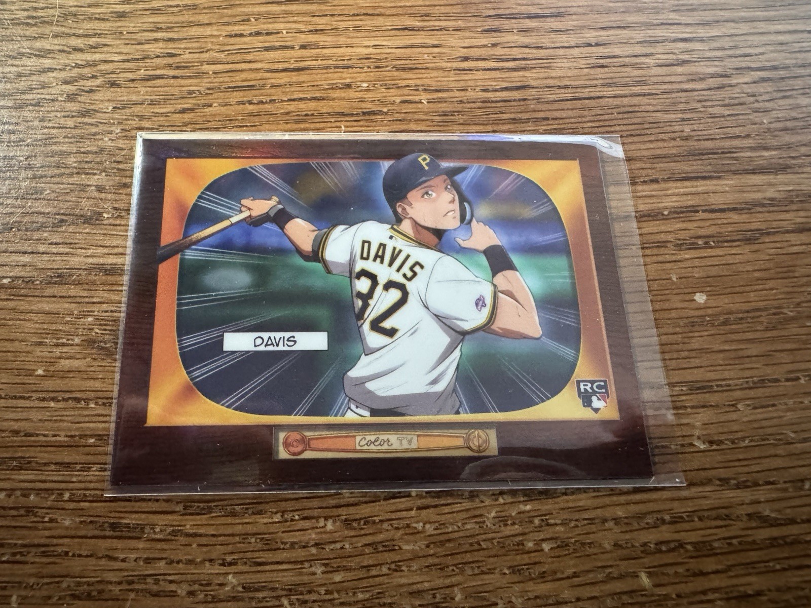 2024 Bowman Chrome Henry Davis RC Anime SSP Refractor Case Hit Pirates No. BA-7