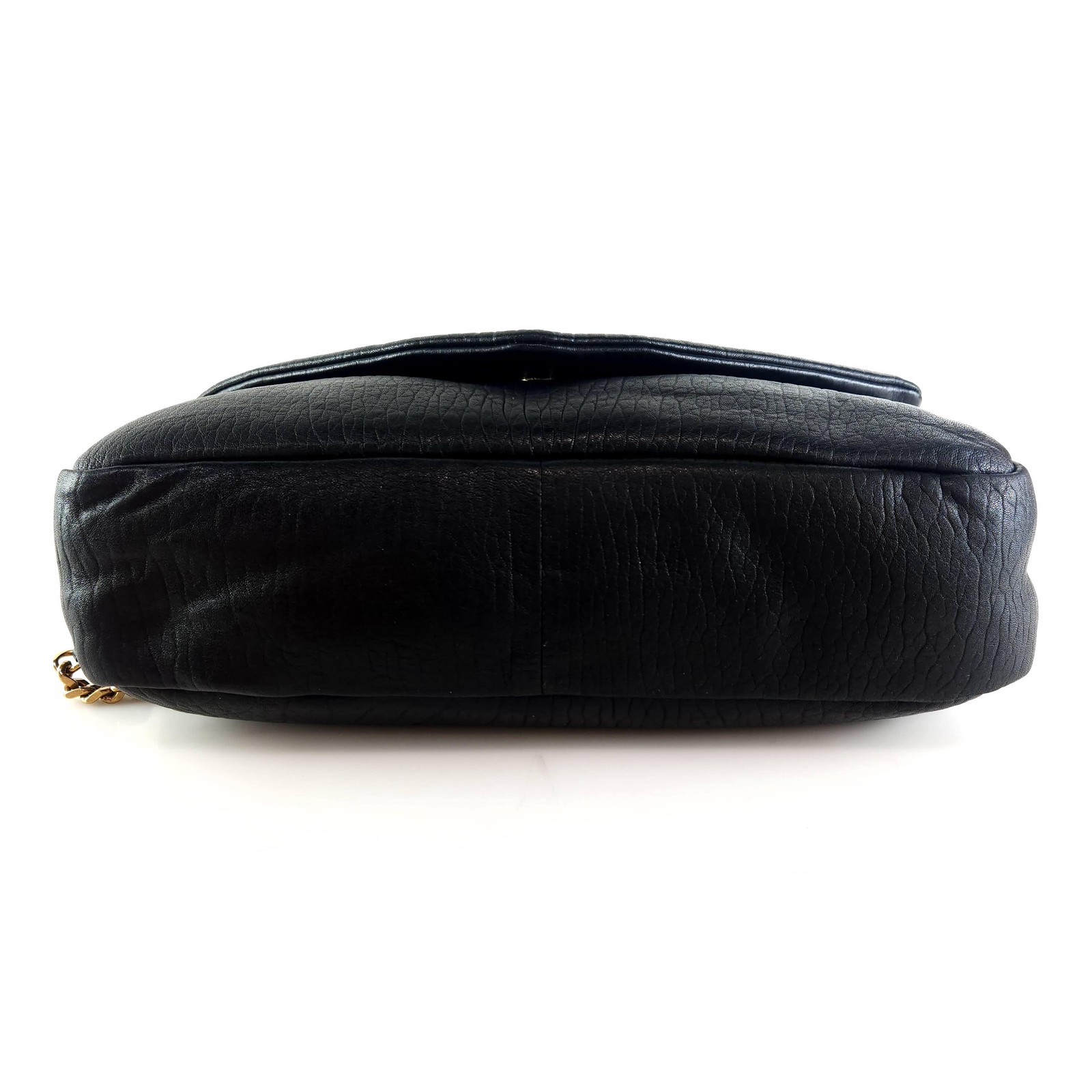 Borsa a tracolla Saint Laurent Grain pelle di agnello Calipso 777399 10277 139282442