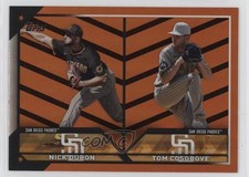 2023 Topps Update Rookie Combos Orange & Black Foil Nick Duron Tom Cosgrove 19b1