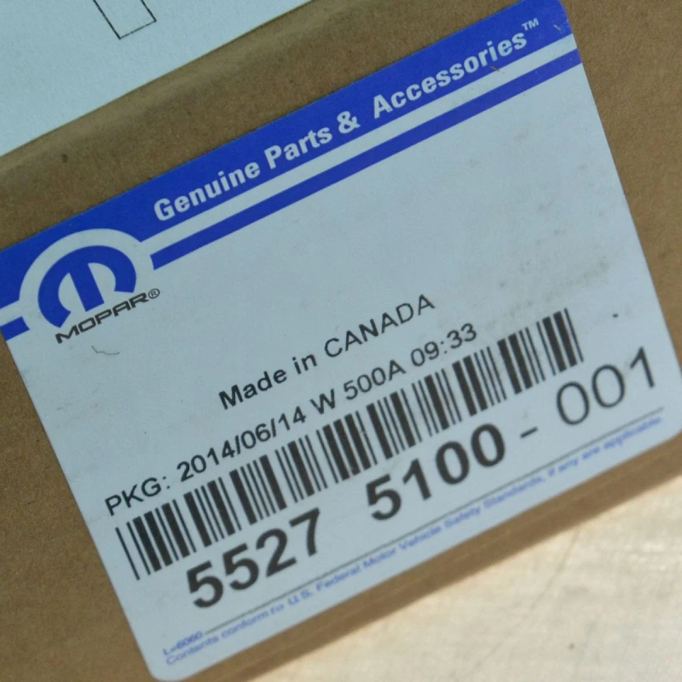 MOPAR Door Latch Rear RH Right Passenger Side for Ram 1500 2500 3500 w/ Quad Cab - Imagem 2 de 4