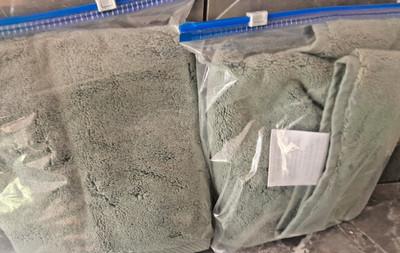 Frontgate Resort Collection Hand Towels Set of 2 SAGE Turkey 100% Cotton