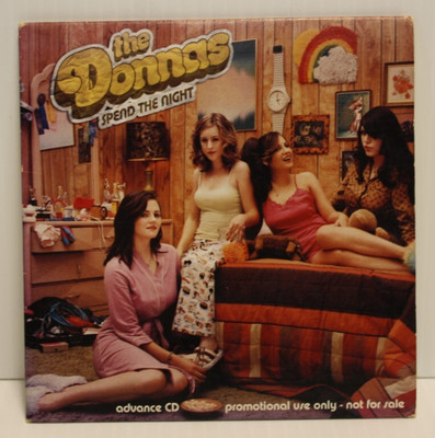 The Donnas, Spend the Night CD, Advance Promotional Release