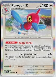 Porygon-Z 144/182 Paradox Rift Holo Rare