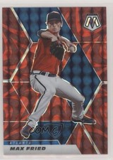 2021 Panini Mosaic Reactive Red Mosaic Prizm Max Fried #124 03rx