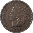 1886 Type 2 Very Fine VF Indian Cent - Semi-Key Date, Nice Chocolate Brown!