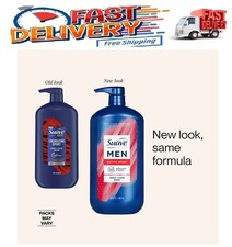 Suave Men Face & Body Wash, Energizing Sport, 30 oz - Free Shipping 0.25 per gallon