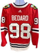 Connor Bedard Autographed Jersey Chicago Blackhawks Adidas