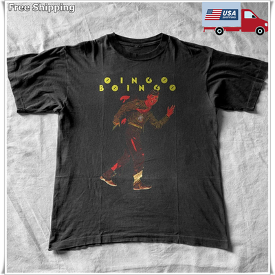 HOT Oingo Boingo Only A Lad T-Shirt Vintage New Wave Rock Band