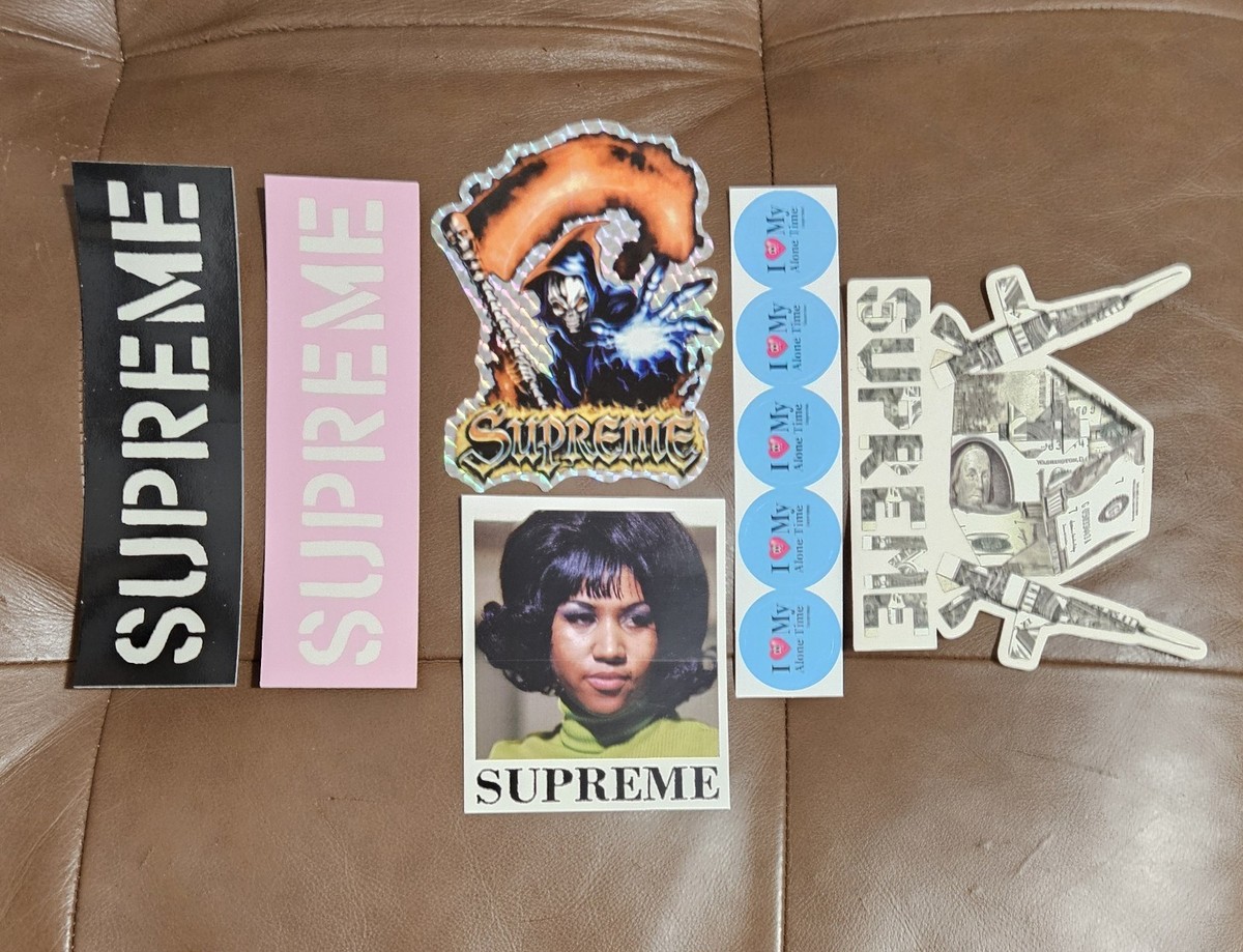 Supreme Aretha Hard Logo Alone Time Reaper Origami Complete Set