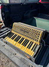 Vintage Hohner 1055 Accordion 1929-1933 TESTED/WORKS 