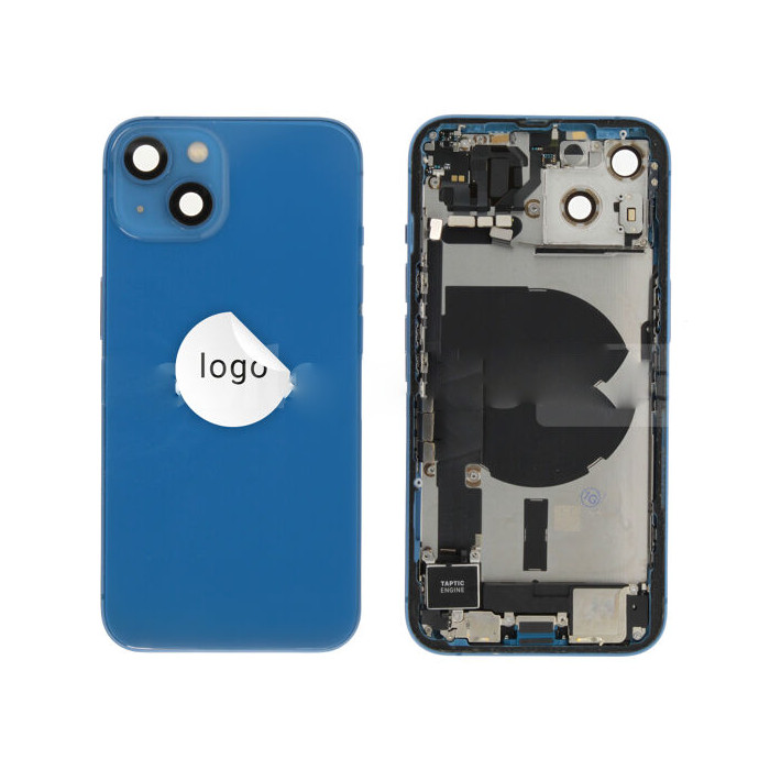 Original Cache Batterie Grade B Bleu Pulled Reconditionné pour Apple iPhone 13