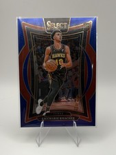 2024-25 Panini Select - Concourse Zaccharie Risacher #86 Blue (RC)