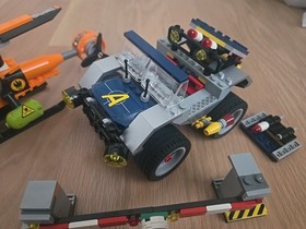 Lego 8969 Agents 2.0 Mission 4 Wheeling Pursuit w/Minifigs & Instr Extras 
