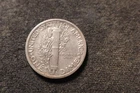 1918-D XF Solid Mercury Dime Super Fasces WCO
