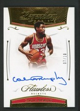 2020-21 CALVIN MURPHY 07/10 AUTO PANINI FLAWLESS LEGENDARY SCRIPTS AUTOGRAPHS
