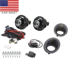 Fit For Dodge Challenger 2015-2020 Clear Lens Fog Light Lampswitch Kitwiring Fit For Dodge Challenger 2015-2020 Clear Lens Fog Light Lampswitch Kitwiring