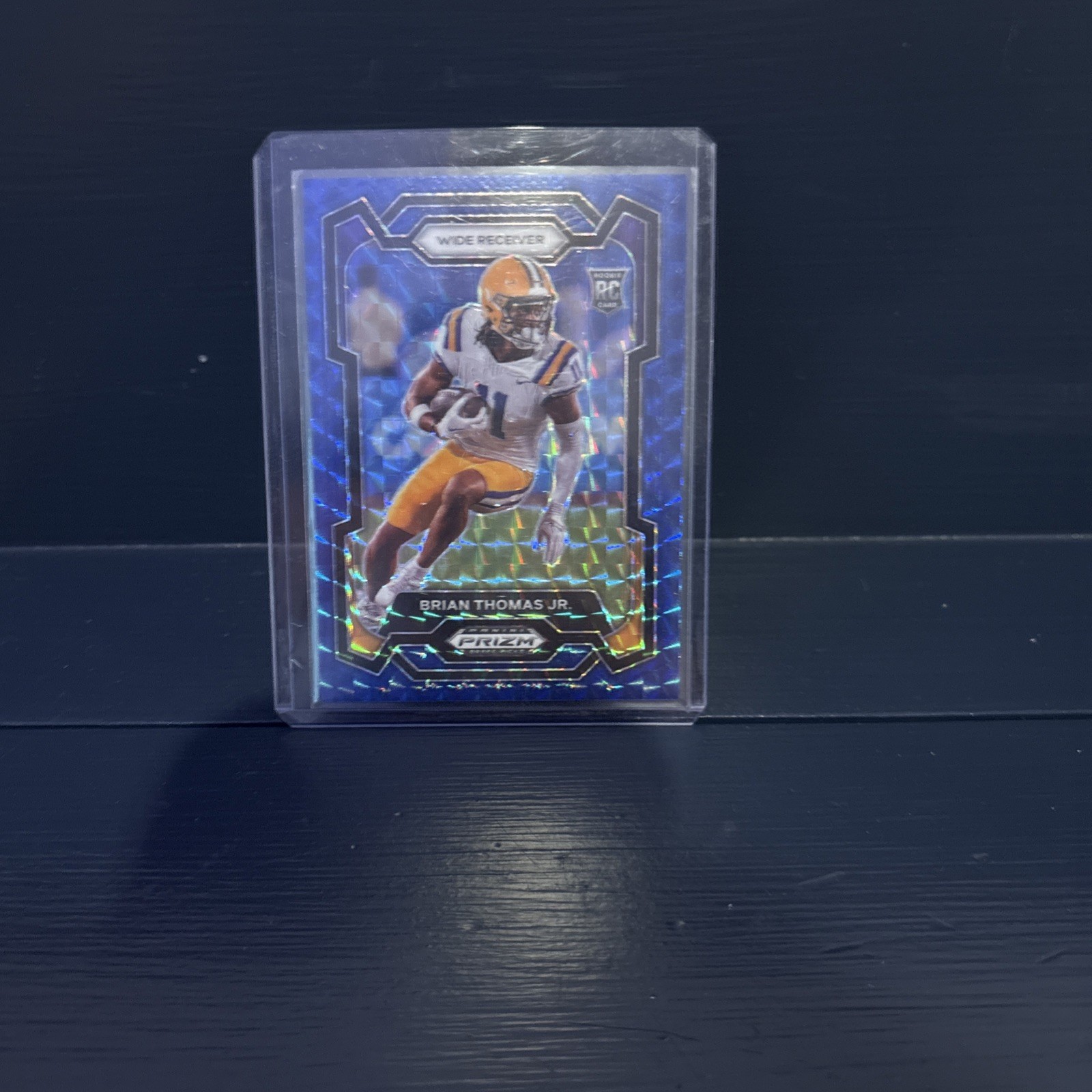 2024 Panini Prizm Draft Picks Brian Thomas Jr. #118 Blue finite (RC) /89