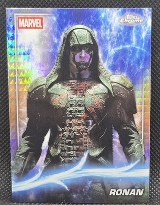 2025 Topps Chrome Marvel Studios #46 Ronan Prizm Refractor 