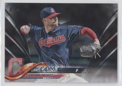 2018 Topps Black 22/67 Corey Kluber #393 0sm9