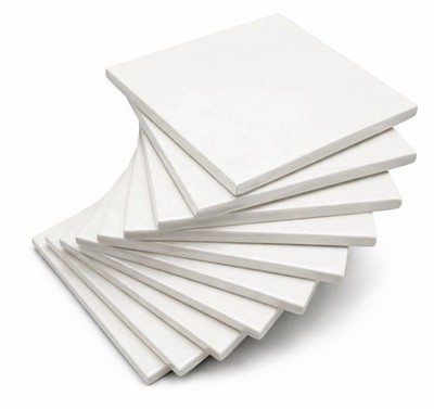 American Olean White Tile 4.25  75216440 Replacement Lot of 10