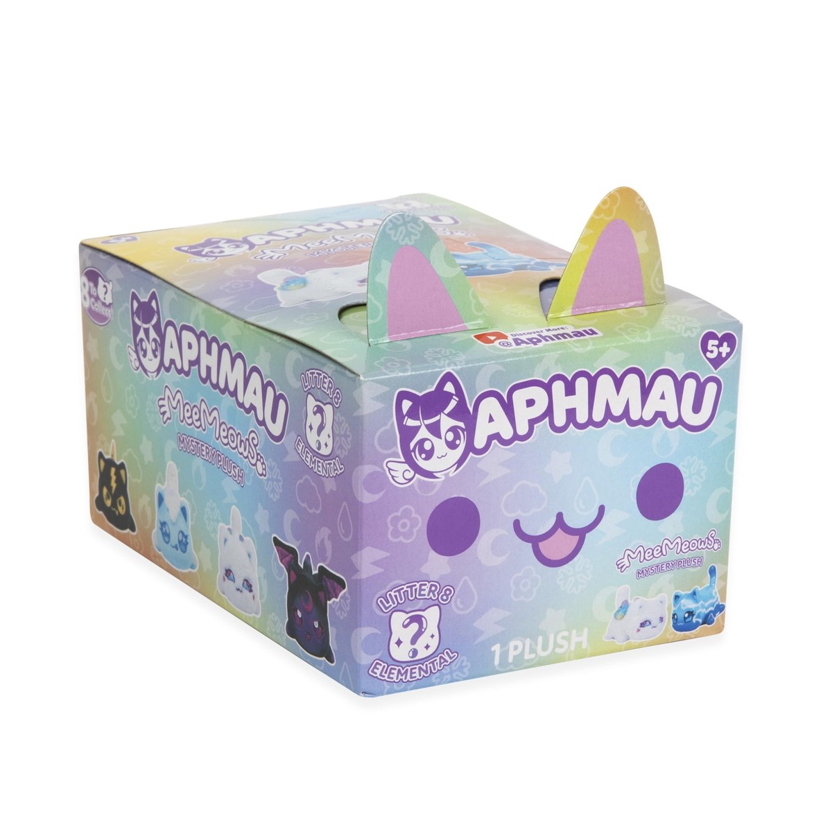 Aphmau 6” MeeMeow Mystery Plush – Series 8, YouTube 6 inches