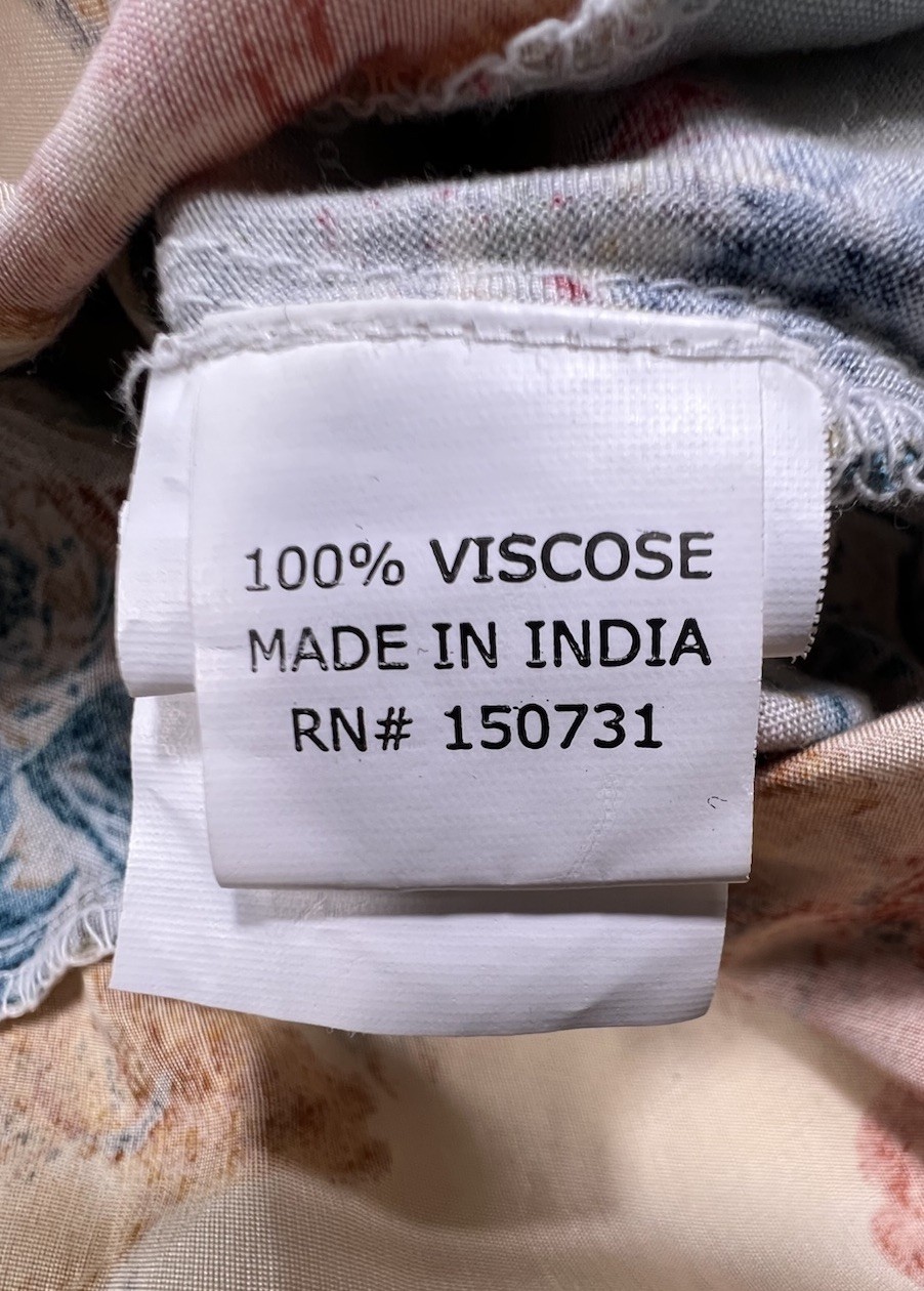 YOUNG THREADS Womens XL Patchwork Boho Batwing Em… - image 8