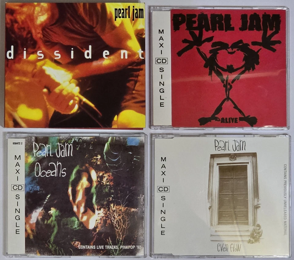 PEARL JAM – SINGLES BOX rare limited Box Set 1994 - Bild 4 von 4