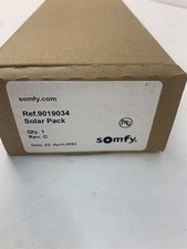 Somfy WireFree Solar Panel Kit with Li-ion Ba...
