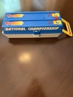 Vintage 1990,s Hot Wheels National Championship Track With Case 6 Yellow Tracks