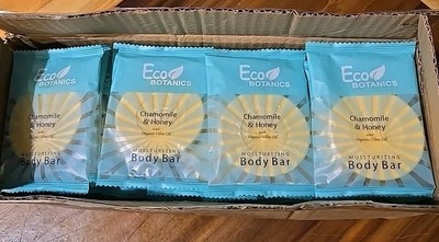 Eco Botanics Chamomile & Honey Body Bar in Lot of 50 Bars 