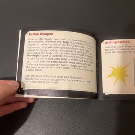 Lethal Weapon Nintendo NES Instruction Manual Only Booklet