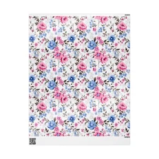 Floral Wrapping Paper Roll, Gift Wrap for Special Occasions, Birthday, Wedding,